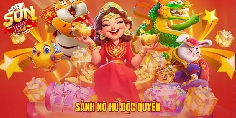 Slot Game SUNWIN 1 Sảnh game quy tụ những slot game SUNWIN phiêu lưu độc đáo
